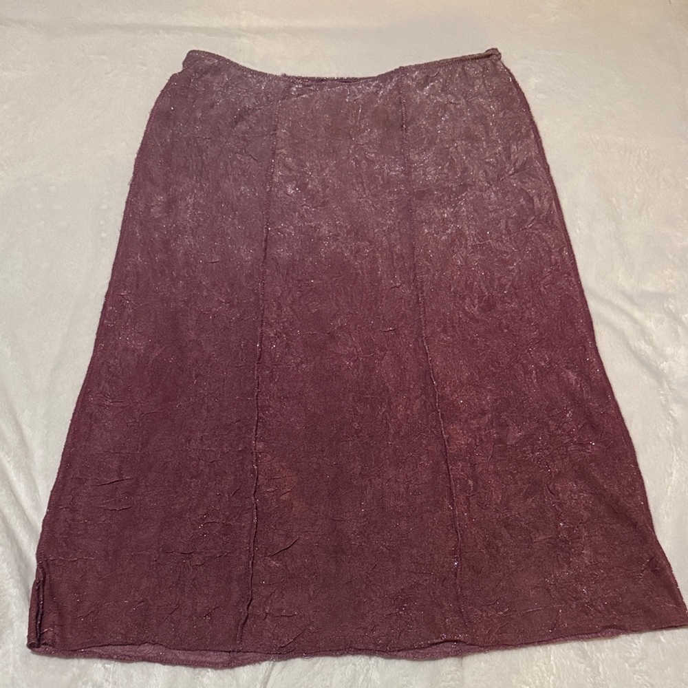 Anna Sui Vintage Ombré A-Line Skirt